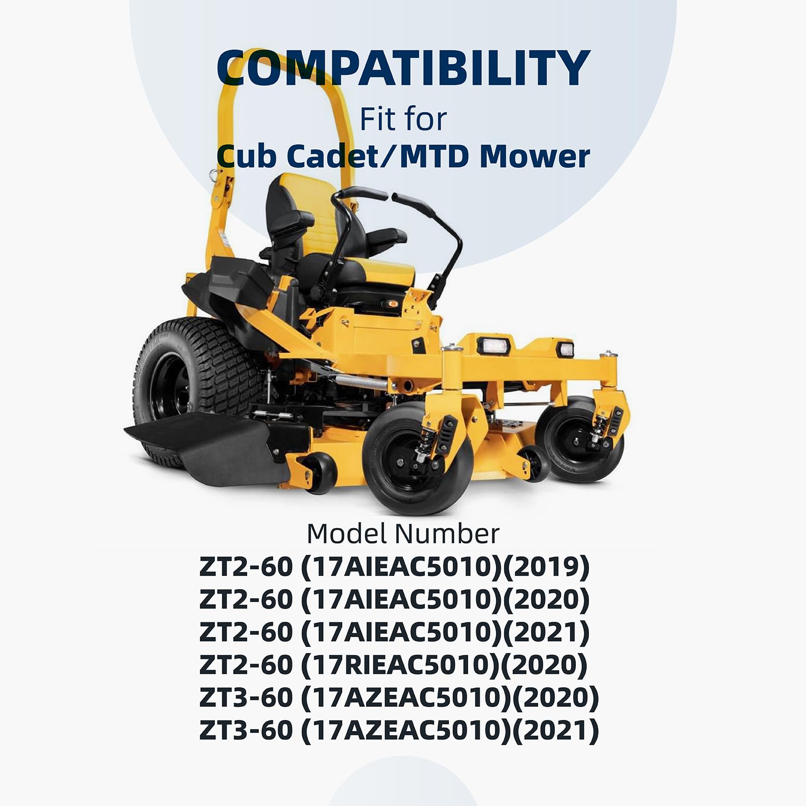Snapklik.com : Ximoon 490-110-C187 Hi Lift Blades 05620 Compatible